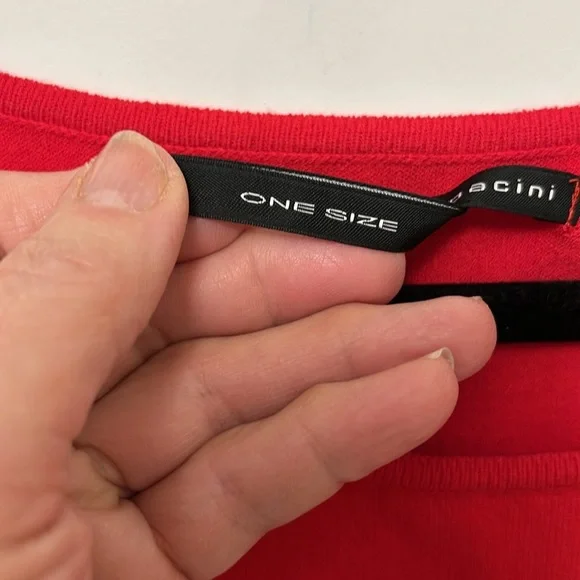 Sarah Pacini Red Tunic - Picture 3 of 14